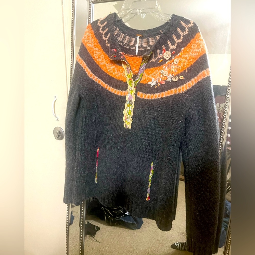 Vintage free people sweater